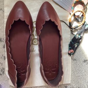 Brand New size 8.5 Bali ELF Valentina Vintage Leather Ballet Flats shoes